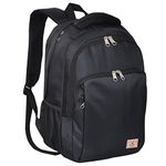 Everest City Travel Backpack, Black, One Size