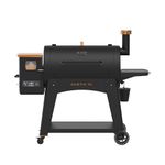 PIT BOSS Pellet Grill Austin XL Onyx Edition, Wood Pellet Smoker, 6503 cm² Cooking Area, BBQ, Direct Grilling, Black