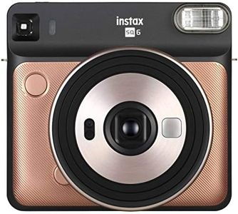 Instax Square SQ6 Instant Camera, 5 Shooting Modes, Inbuilt Flash with Automatic Exposure, Blush Gold