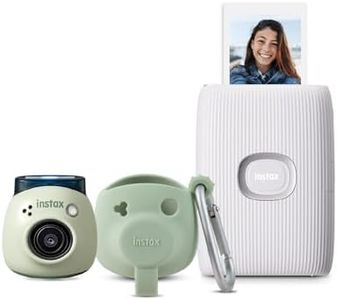 Fujifilm Instax Pal Digital Camera & Instax Mini Link 2 Smartphone Printer Bundle