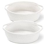 2 Pack Small Woven Basket with Gift