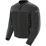 Joe Rocket Men's Velocity Mesh Jacket (Black, 4X-Large)
