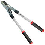 Darlac Compact Anvil Garden Loppers – Doudle Compound Action to Reduce Effort – 35mm Cut Capacity Ideal for Tough Pruning - SK5 High Carbon Steel Blade