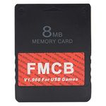 BNF Memory Card High Speed Support PS2 PS1 Console Better Compatibility 8MB