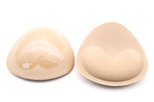 MeetYouzi Self-Adhesive Bra Inserts Silicone Push Up Pads Sticky Removable Breast Chest Pads Enhancers(Triangle)