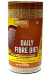 Farm Fresh Naturals Daily Fibre Diet Kathiya Wheat Super Porridge-500-gram | Dietary Fibre | Protein & Iron Rich | Sugar Control Breakfast | Constipation & Acidity Relief | Healthy Gut | Day One Wellness Product | Preservatives Free