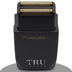 TRU BARBER- Electric Foil Shaver Barbershop Evolution 9.000 RPM Barber Shaver Gold Titanium Foil. Professional Barber Shaver Electric Foil Shaver Electric Razor foilers Barbering