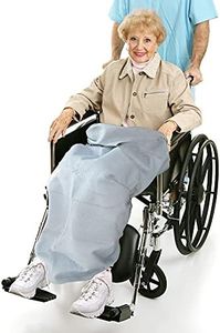 Classy Pal Lightweight Wheelchair Blanket, Waffle Weave Soft Blanket, 106cm L & 99cm W, Wheelchair Accessories, Grey Blanket, Elderly Gifts