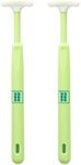 Mee Mee Tender Tongue Cleaner (Pack of 2, Green)