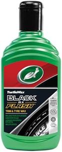 Turtle Wax 52812 Black in A Flash Restorer for Exterior Plastic & Tyres 300ml