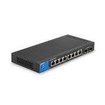 Linksys 8-Port Managed Gigabit Ethernet Switch with 2 Gigabit SFP Uplinks