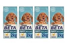 BETA Puppy Dry Dog Food Chicken 2kg (4 Pack)