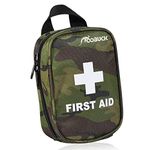 First Aid Kit - for Car,Travel, Sports, Camping, Home,Hiking or Office | Complete Emergency Bag Fully stocked with Medical Supplies (Camouflage10)