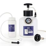Orion Motor Tech Brake Bleeder Kit, 2.5L Pressure Brake Bleeder Set with 50.7mm Adapter, 2.6qt Manual Brake Fluid Extractor with 500mL Brake Bleeder Bottle Compatible with Ford Nissan Infinity Subaru
