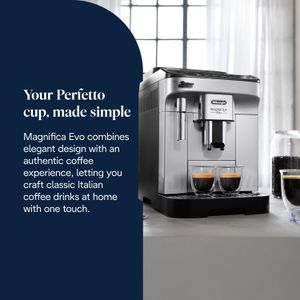 DeLonghi Magnifica Evo Coffee Maker – Silver