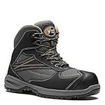 V12 Footwear Torque Lightweight Vegan Men's Safety Hiker, Size 08, Grey