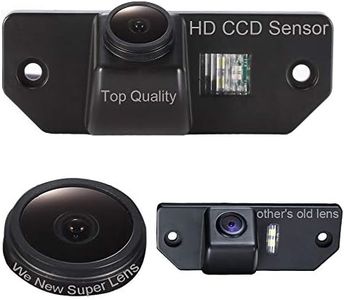 Lente HD 1280*720 Pixel 1000TV linee Telecamera Auto Posteriore, Visione Notturna HD Impermeabile ,Telecamera Retromarcia Targa per Ford Mondeo/Focus/C-Max/Focus Sedan(3 Carriage)/Focus (2 Carriage)