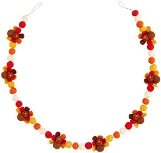Mud Pie Thanksgiving Garland, Turkey Pie, 60"
