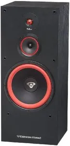 Cerwin Vega Home Audio SL-12 12" 3-Way Big Cabinet Floor Tower Speaker with Mid & Tweeter Home Theater System