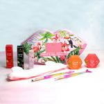 Whimsy Liplicious Beauty Kit for Girls, Preteens and Teenagers | Lip Care for Kids | Safe and Organic Makeup kit for kids Girls Real | Set of Lip and Cheek tint, Lip balm, Mermaid Brushes and Lip Gloss for Girls Age 5-16 years