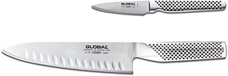 Global 8541908688 2 Piece Knife Set, 2.3, Silver