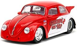 Punch Buggy Slug Bug 1:24 1959 Volkswagen Drag Beetle Die-Cast Car, Toys for Kids and Adults