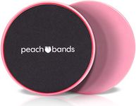 Peach Bands Core Sliders - Dual Sided Exercise Discs for Abs and Core