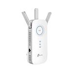 TP-Link AC1900 WiFi Extender (RE550), Covers Up to 2800 Sq.ft and 35 Devices, 1900Mbps Dual Band Wireless Repeater, Internet Booster, Gigabit Ethernet Port