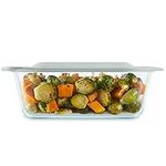 Pyrex Deep Glass Baking Dish with P