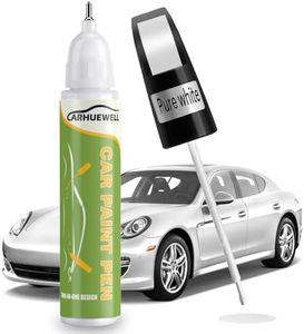 Carhuewell White Touch Up Paint, Car Scratch Repair Pen Quick and Easy Fix Auto Paint Chip Repair (Pure White)