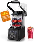 Professional Commercial Vacuum Blender, Freshness Locked In by Vacuum Technology, 2026 Upgraded 3000W/4HP Peak Power, 56oz Eastman Tritan Cup for Milkshake, Smoothie, Nut Milk, Hot Soup, Self-Clean