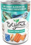 Purina Beyond Cod, Salmon and Sweet Potato Natural Ground Grain Free Wet Dog Food Pate - (Pack of 12) 13 oz. Cans.