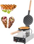 GarveeHome Bubble Waffle Maker 1400W Commercial Bubble Waffle Maker Machine Non-Stick Egg Waffle Maker Electric Bubble Waffle Baker for Home or Commercial Use