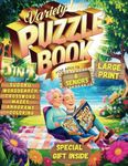 Variety Puzzle Book for Adults: The Ultimate Collection of Sudoku, Crossword Puzzles, Word Search, Mazes, Anagrams, Large Print and Mindful Coloring ... Brain Training, Relaxation and Stress Relief