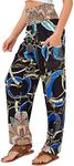 QIANXIZHAN Women's Harem Pants, Hig