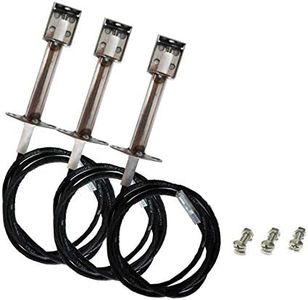 BBQ Future Grill Ignitor Wire Kit & Ignition Electrode for Kenmore 148.16154210, 148.16156210, 148.1637110, 640-05057386-4, Master Forge 2518-3, 3218LT, 3218LTM, 3-Pack