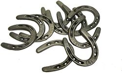 80 pc Horseshoes Pony Shoes 8.9cm x 7.6cm Decorative Cast Iron for Crafting