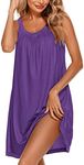 Ekouaer Women's Nightgown Sleeveles