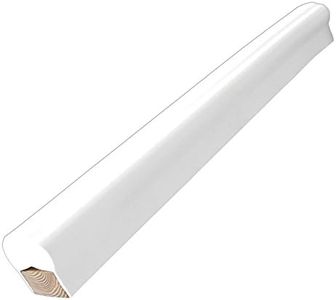 Dock Edge + 1022-F Piling/Post Bumper, 6', White, PVC, 2x4 Mount,