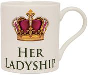 The Leonardo Collection Fine China Mug | Her Ladyship | 1 Piece - 10 oz