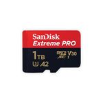 Sandisk microSDXC Extreme Pro 1TB (A2/ V30/ U3/ R170/ W90) + Adapter Mobile