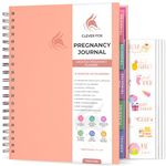 Clever Fox Pregnancy Planner & Memory Book – A Week-by-Week Tracking Journal for a Happy & Healthy Pregnancy – Pregnancy & Baby Keepsake Book for New Moms – 41 Weeks, Hardcover 9x10.5″ (Peach Pink)