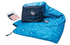 Big Agnes Insulated Tent Comforter (FireLine Eco), 58X90, Blue/Navy