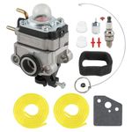 MOTOALL 753-05908 Carburetor Air Filter Carb for Craftsman 25cc Handheld Blower Cub Cadet HB425 BV428 Troy-Bilt TB4SC Yard Man YM45SC Gas Blower