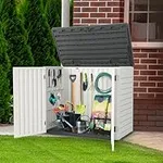 YITAHOME Outdoor Resin Storage Shed