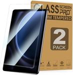 Junfire [2 Packs] Anti Blue Light Tempered Glass Screen Protector for Samsung Galaxy Tab S9 FE/Tab A9 Plus/Tab S9/ Tab S8/Tab S7, 11-inch Screen Film with 9H Hardness/Bubble Free/Anti Glare