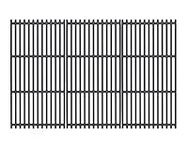 SHINESTAR 17'' x 9 1/2" Grill Grates for Charbroil Tru Infrared 463242716, 463276016, 463242715, Nexgrill 720-0882A, Lowe's 639322, Porcelain-enameled Cast-Iron Cooking Grid, Set of 3