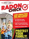 PRO-LAB Radon Test Kit for Home - EPA Approved Short-Term Radon Tester with 1 Detector - Lab Fee & Return Mailer Included - Quick & Reliable Radon Testing