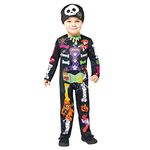 amscan -991493 Childs Official Paw Patrol Skeleton Halloween Fancy Dress Costume Cartoon Kids (3-4 Years)