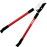 TABOR TOOLS GG11E Professional Compound Action Bypass Lopper, ⌀ 4.5cm Clean-Cut Capacity, Tree Trimmer with Sturdy Handles for Extra Leverage